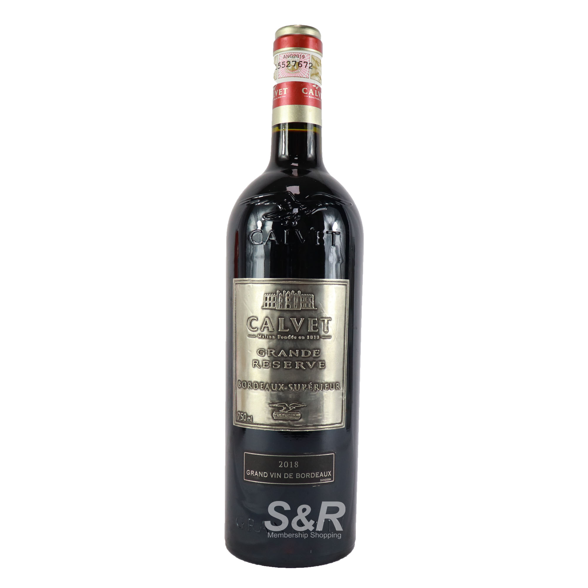 Calvet Grande Reserve Boardeaux Superieur 750mL